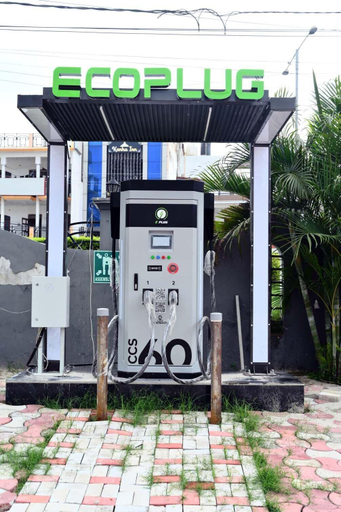 Electric vehicle charging station 3, PRITHVI RESORT, Lucknow