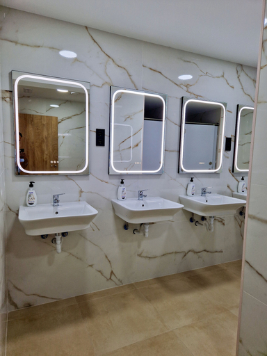 Shared bathroom 3, Velvet Hostel Business, Madrid