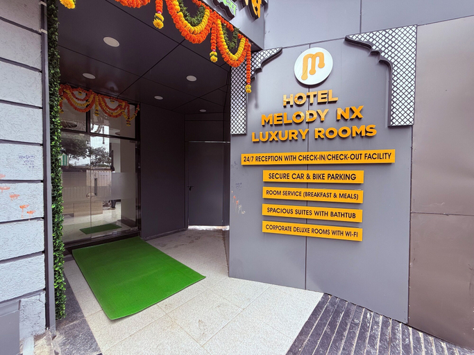 Property entrance, Hotel Melody NX, Thane