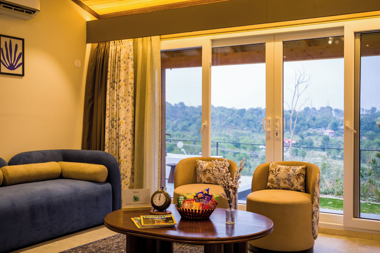 Interior 5, Elivaas Esh Cottage Willow | Hillside 1-room With Lush Garden, Common Pool Location, North Goa