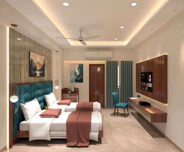 Room 5, Hotel K Fortune, Kurnool