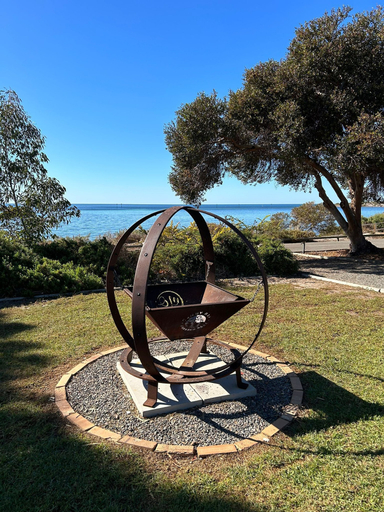 Fireplace, Tumby Bay Caravan Park, Tumby Bay