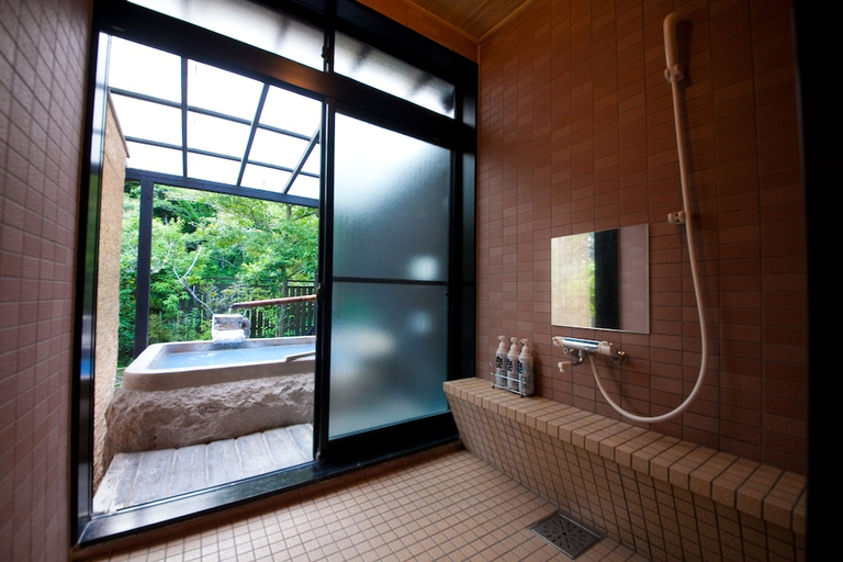 Bathroom 3, Morinoyu Yufuin Yasuha (ex Yasuha), Yufu