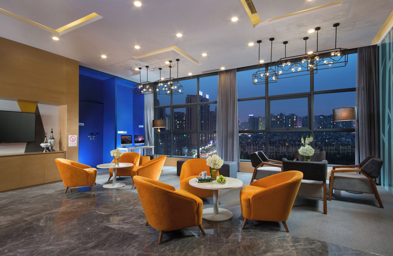 Interior detail, Huiyue Hotel, Chengdu