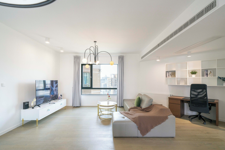 Living room 4, Tyms 3BR 2BA Apt Novel Garden Metro, Shanghai