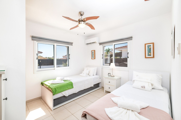 Bedroom 3, Sunrise Ayia Thekla Bungalow