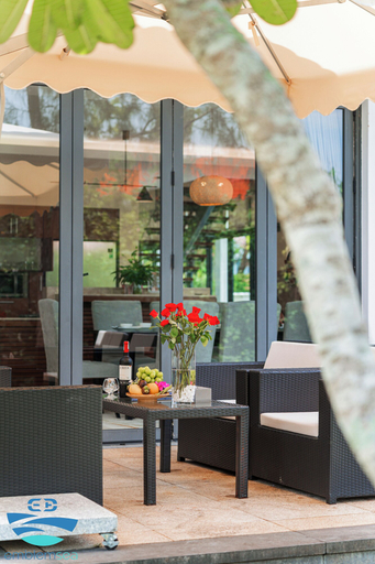In-room dining 2, Danang private pool villa by Esea43, Da Nang