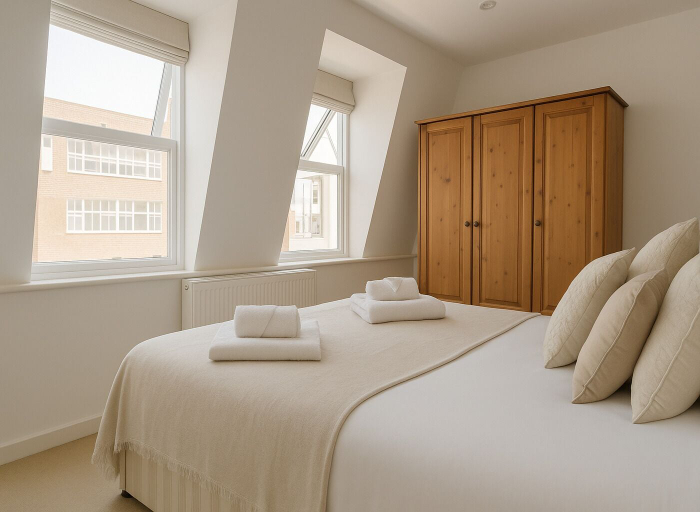 Bedroom 2, Modern Flat in Shoreditch, London