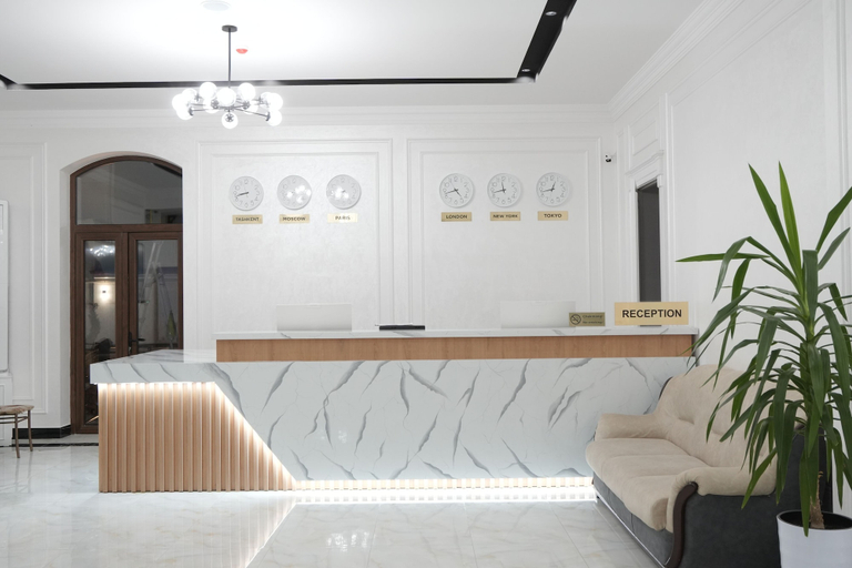 Reception, AirPlaza Hotel, Samarkand