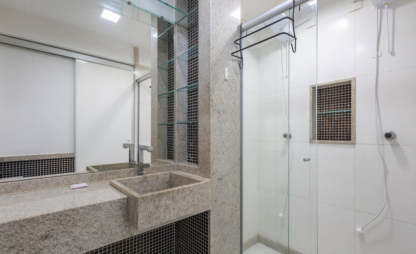 Bathroom 4, Modern Apartment With Auto Check-in Sqs0108, Brasília
