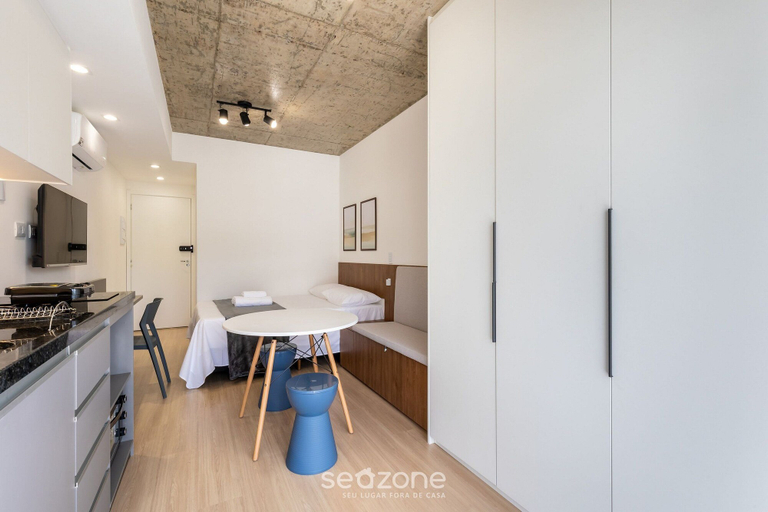 Dining, Comfortable Studio in Curitiba/pr Ebi0303, Curitiba