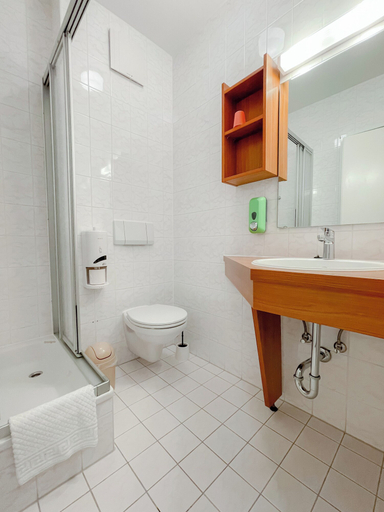 Bathroom 3, Aktiv-Hotel Stock & Stein, Sächsische Schweiz-Osterzgebirge