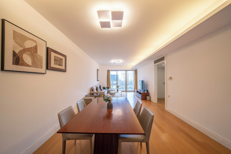 Living room 3, Tyms Family 2BR 1BA Apt Xujiahui Center, Shanghai