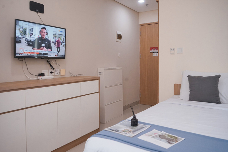 Interior, Best Furnished Studio (No Kitchen) Apartment At B Residence, Tangerang Selatan