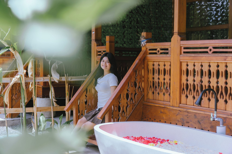 Terrace/patio, Alam Bulangan Villa, Gianyar
