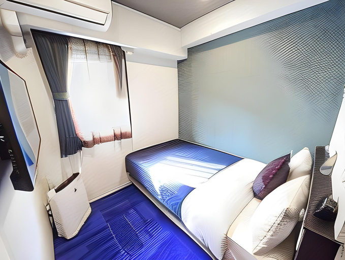 Bedroom 4, ホテルリブマックス博多駅南, Mori