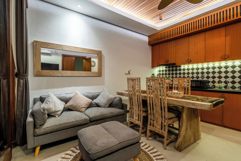 Living area 3, Private Pool Villa Dacira by Orivista, Badung