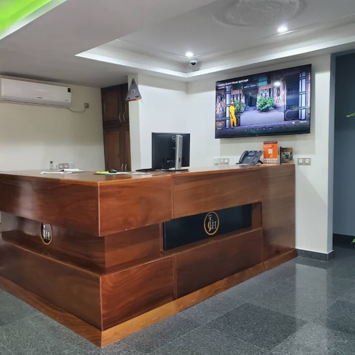 Reception, Justina Guest House Hotel, Wouri