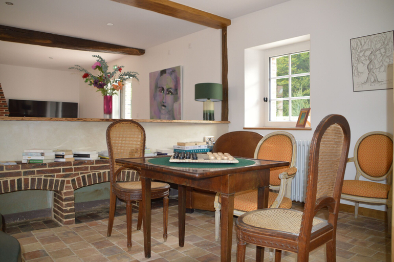 Living area, Gîte de la Hallière, Eure-et-Loir