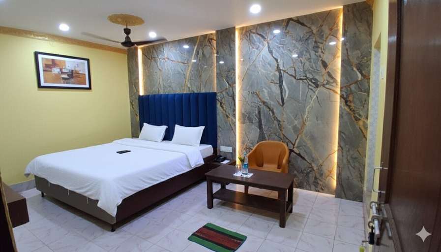 Bedroom 2, Goroomgo Sahoo Palace Puri, Puri