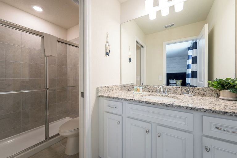 Bathroom 4, New Jungle Adventure 9BR Villa by Disney, Polk