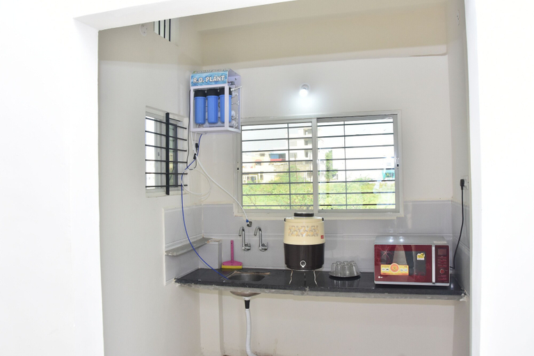 Private kitchen, Aatithya home stay, Ujjain