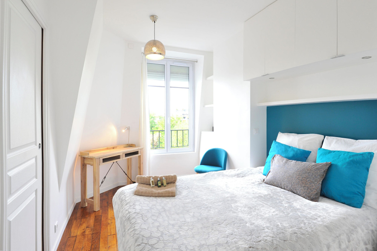 Bedroom 2, Appart Porte de Versailles, Paris