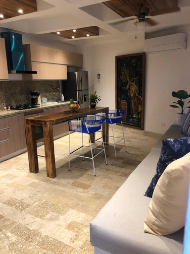 Private kitchen, Blue House Castillo View Private Jacuzzi, Cartagena de Indias
