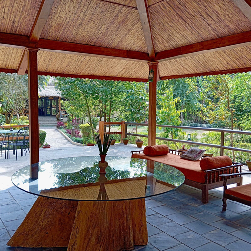 Front of property 5, Temple Tiger Resort Chitwan, Lumbini