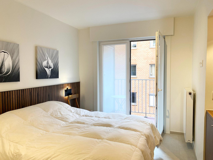 Bedroom, Apartment in Nieuwpoort near the Beach, West-Vlaanderen