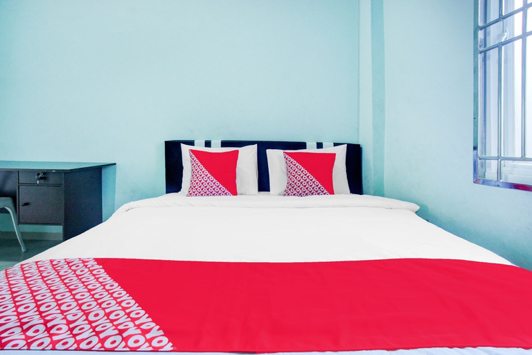 Room 3, Hotel O Al Barokah Embun Kostel Syariah, Palembang