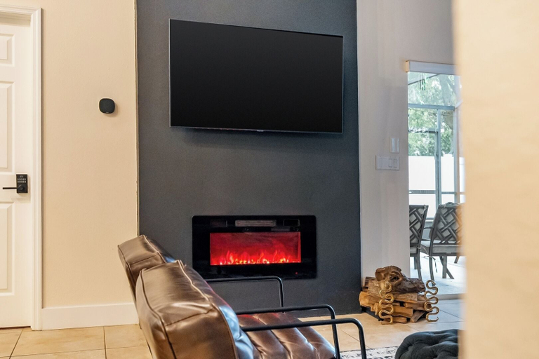 Floor plan 4, Cozy Queen BR + Pool Access Near Disney, Lake