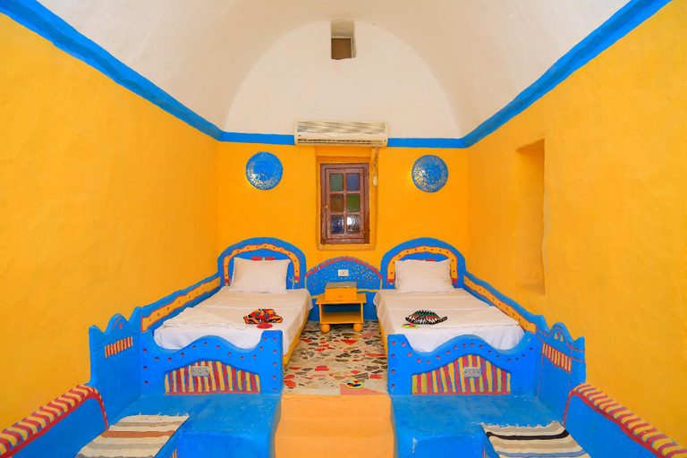 Bedroom 2, Nubian Palace Eco Lodge - A Nubian Home Since 1959 , Aswan