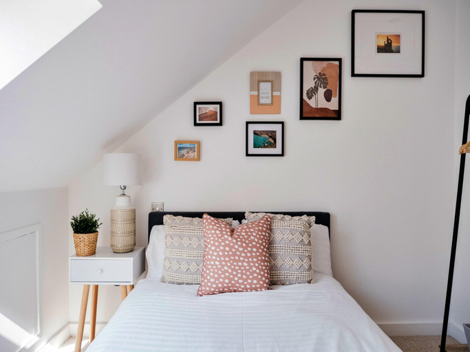 Bedroom 2, Apartment in Newquay near Surf Beaches, Cornwall