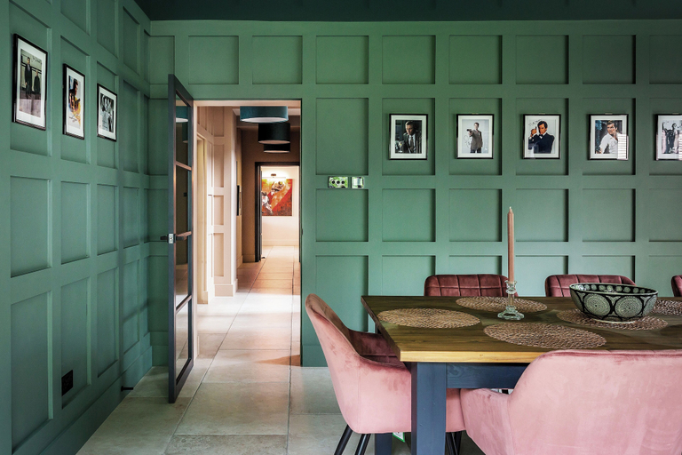 Dining room, Kingsley House, West Sussex