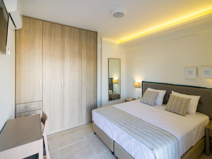 Bedroom 2, Villa in Rethymno with Beachfront Pool, Crete