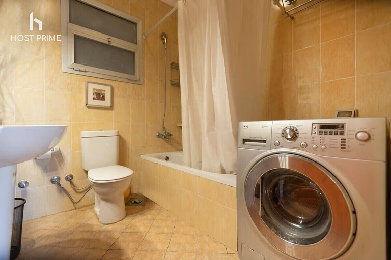 Bathroom 3, Comfy Apartment in Rehab City, New Cairo City