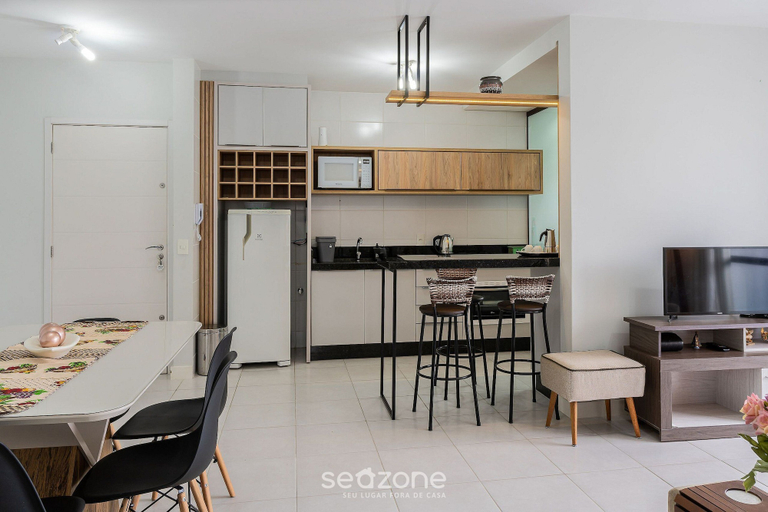 Private kitchen 4, Apt W/balcony and BBQ 500m From the Beach Rml605, Imbituba