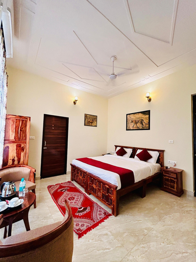 Bedroom, Ranthambhore Tiger Niwas, Sawai Madhopur