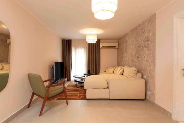 Living area 5, Chill & Swim | 1BR October City, Sixth of October 1 City