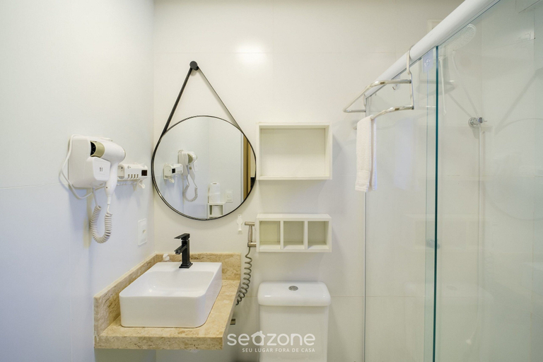 Bathroom, Cozy Studio in Praia do Forte Vgc0005, Mata de São João