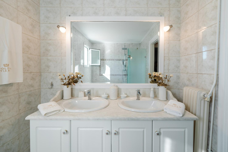 Bathroom, Villa Golden Tiara Large Private Pool, A/C, WiFi, Ionian Islands