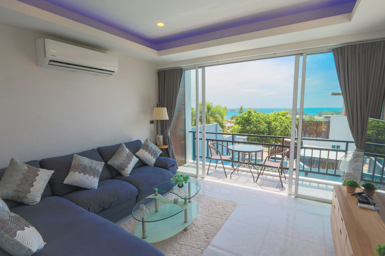 Living area 3, Sea View Front&Back Pool Near Beach V240, Ko Samui