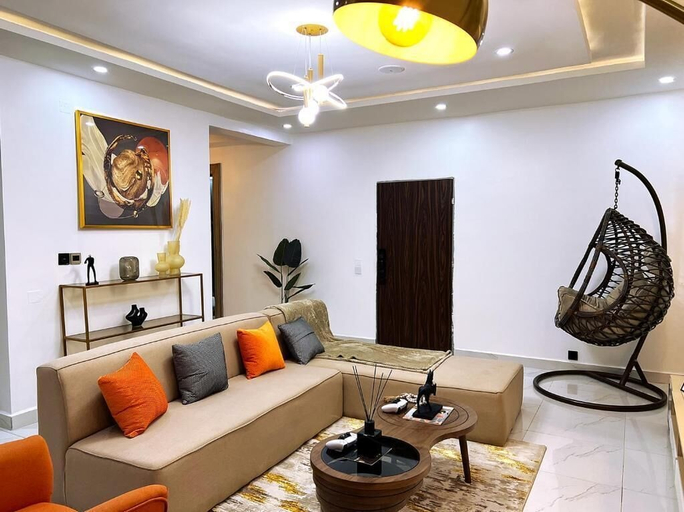 Living area, THE HABILAS, AbujaMun