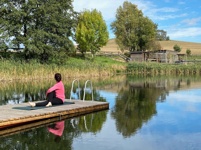 Natural pool, Ab 1 Person: Luxusgaleriewohnung mit eigener Sauna und 2 Kaminöfen Nähe Sächsische Schweiz Dresden, Bautzen