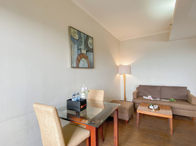 Living area 2, Spacious 1Br At Marina Ancol Apartment, North Jakarta