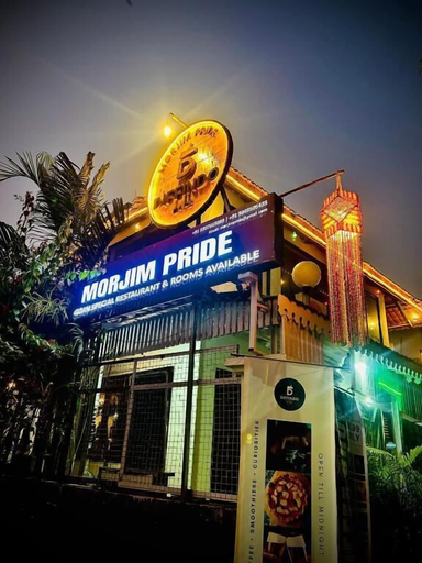 Front of property, Morjim Pride Hotel with Swimming Pool near Morjim Beach, North Goa
