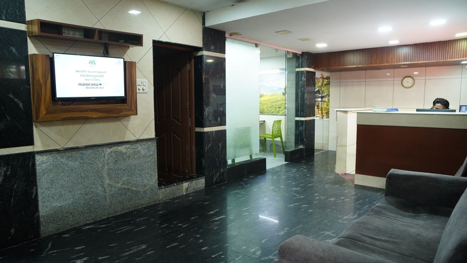 Exterior detail, Olive Green Hotel, Ernakulam