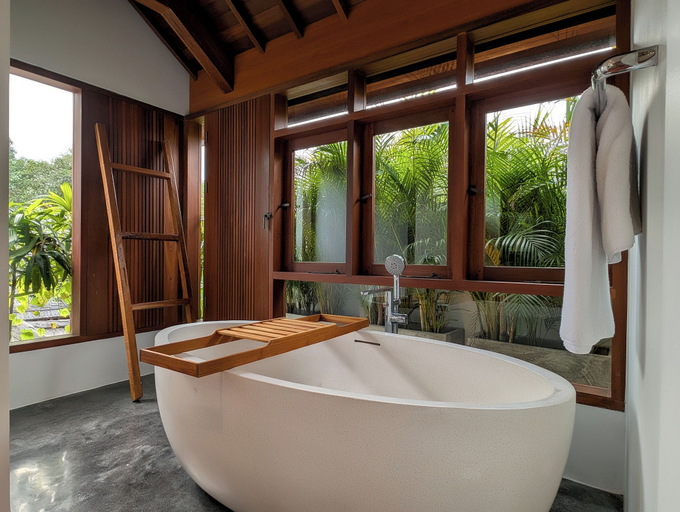 Bathroom 2, Jeeva Tirta Seminyak, Badung