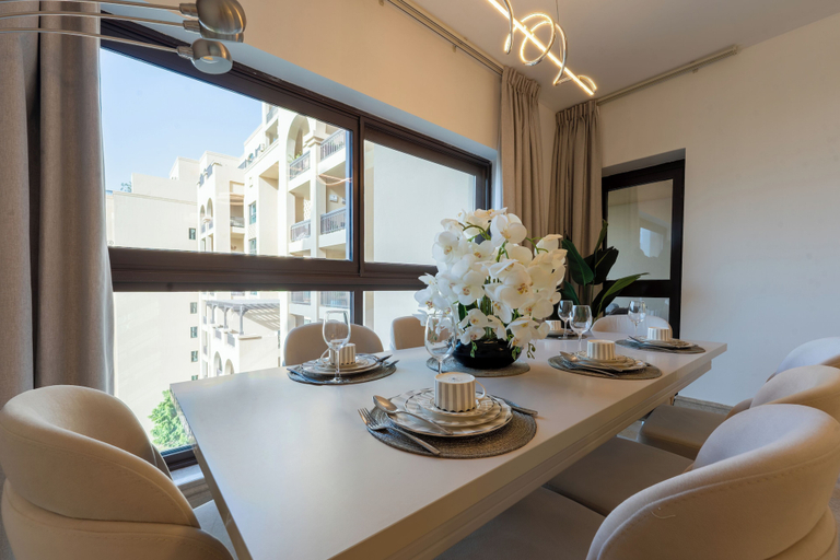 In-room dining 2, Fairmont North Residences -Palm Jumeirah, Dubai
